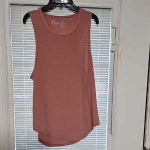 Zara Women's Sleeveless Tank Top - Dusty Rose